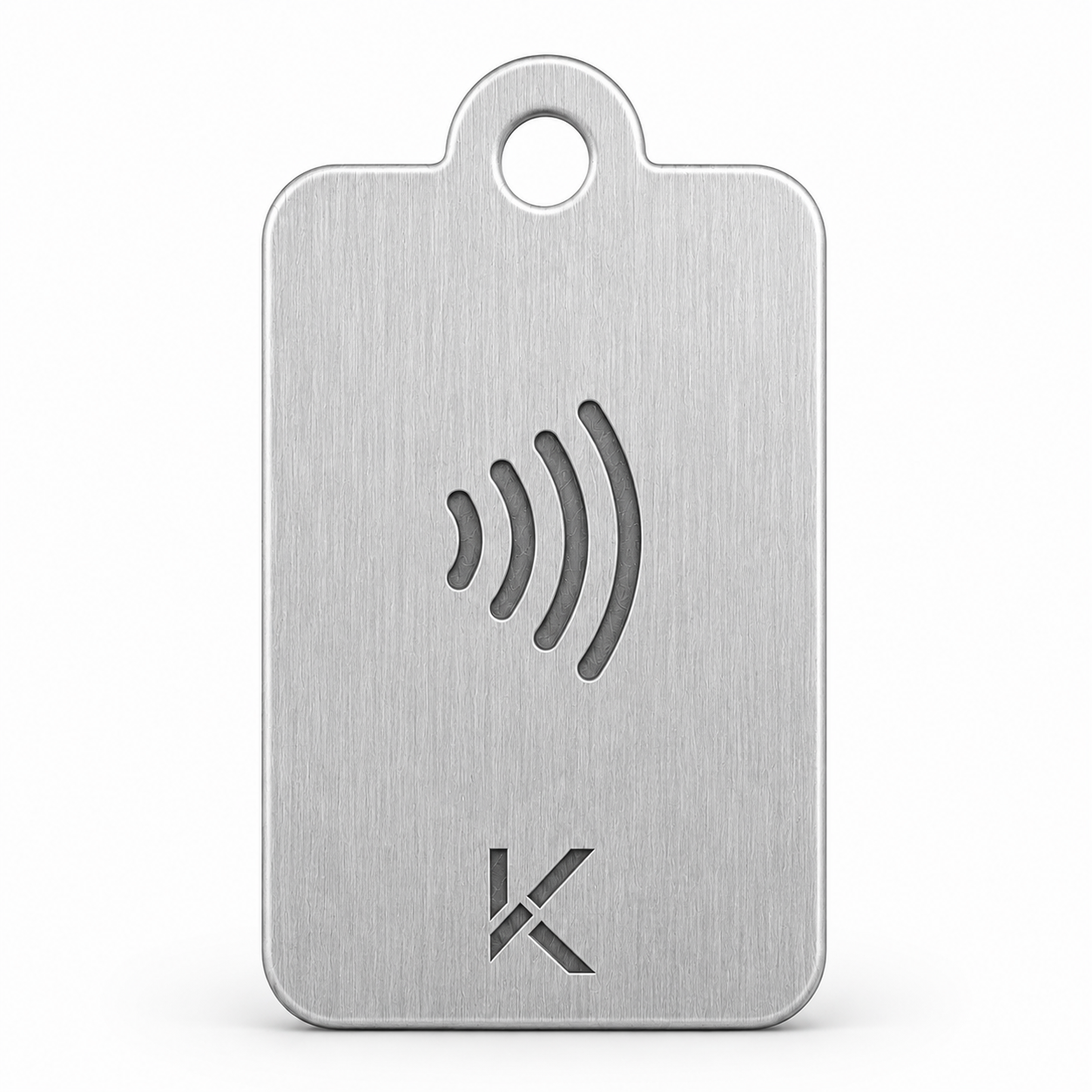 Key Recovery Tag – Stainless Steel