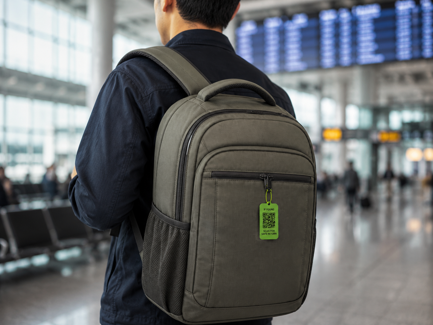 Backpack Recovery Tag
