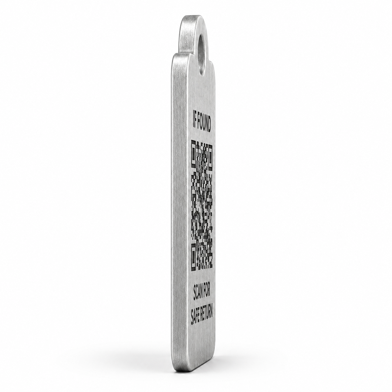 Key Recovery Tag – Stainless Steel